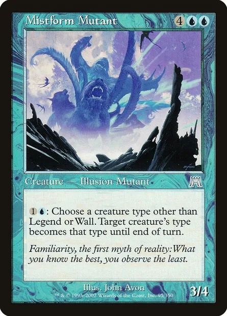 Mutant changebrume, carte Magic ONS 95 — extension Carnage