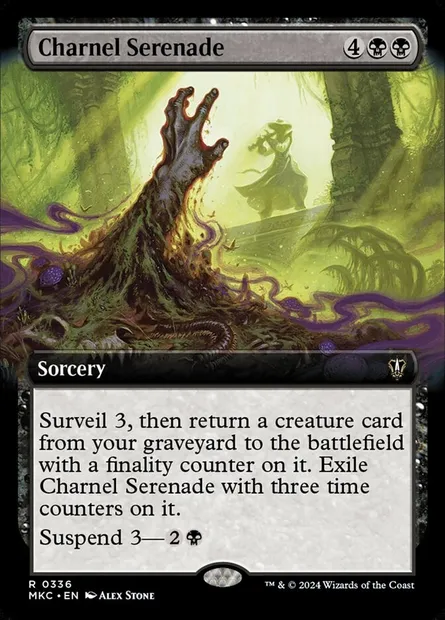Charnel Serenade, Magic card MKC 336 — Murders at Karlov Manor Commander set