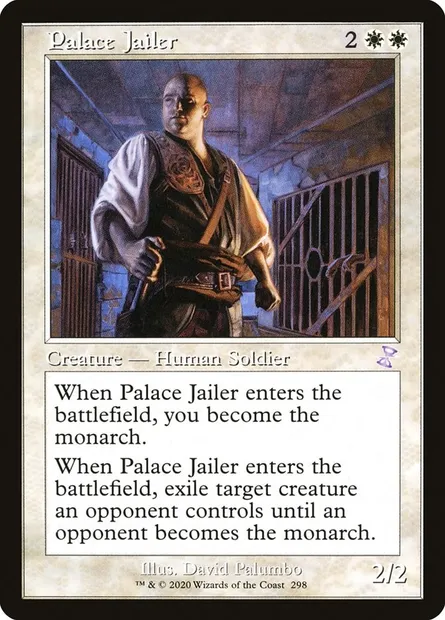 Palace Jailer, Magic card TSR 298 — Time Spiral Remastered set