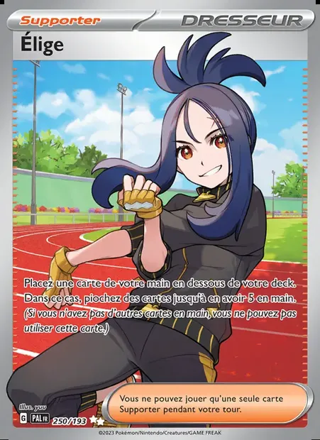 Élige, carte Pokémon PAL 250 — extension Évolutions à Paldea