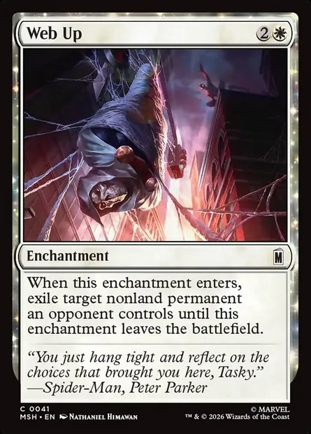 Web Up, Magic card MSH 41 — Marvel Super Heroes set