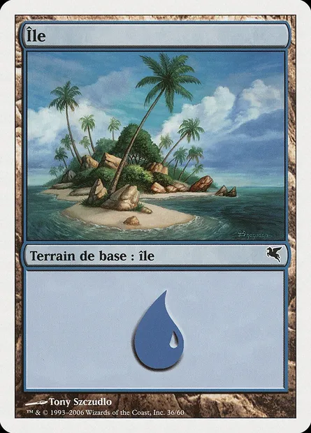 Île, carte Magic PSAL H36 — extension Salvat 2005