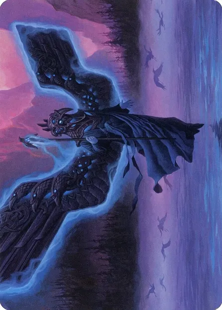 Mistwalker // Mistwalker, carte Magic AKHM 18 — extension Kaldheim Art Series