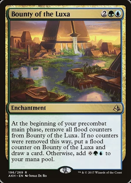 Bounty of the Luxa, Magic card AKH 196 — Amonkhet set