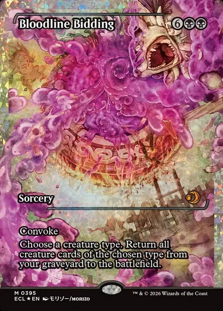 Bloodline Bidding, Magic card ECL 395 — Lorwyn Eclipsed set