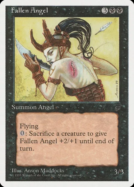 Fallen Angel, Magic card CHR 32 — Chronicles set