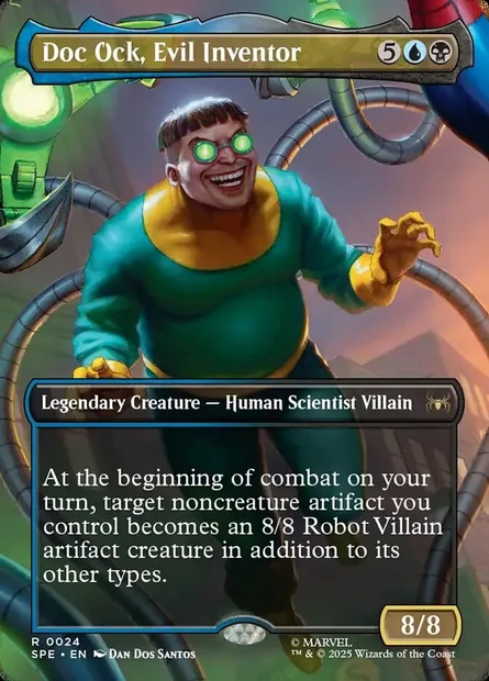 Doc Ock, Evil Inventor, Magic card SPE 24 — Marvel's Spider-Man Eternal set