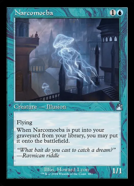 Narcoamibe, carte Magic RVR 451 — extension Ravnica Remastered
