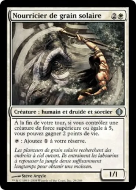 Nourricier de grain solaire, carte Magic ALA 29 — extension Les éclats d'Alara