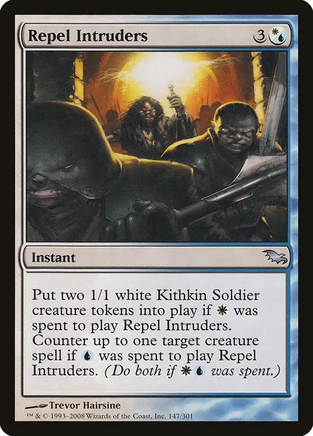 Repel Intruders, Magic card SHM 147 — Shadowmoor set