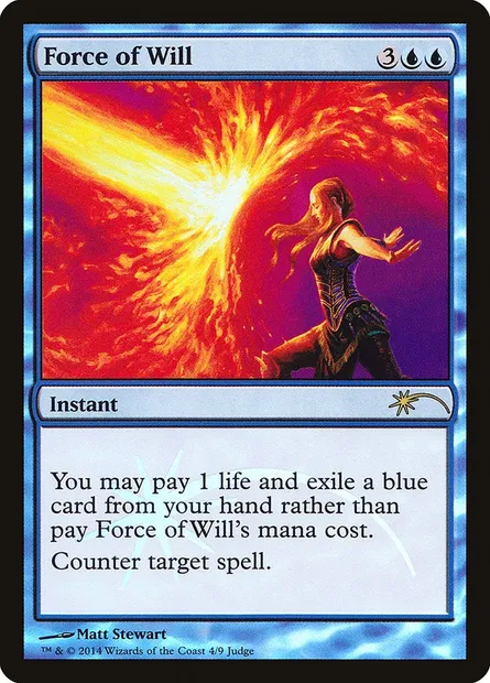Force of Will, Magic card J14 4 — Judge Gift Cards 2014 set