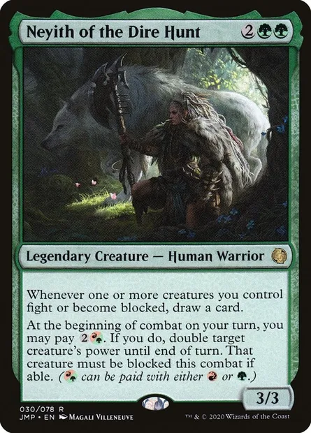 Neyith of the Dire Hunt, Magic card JMP 30 — Jumpstart set
