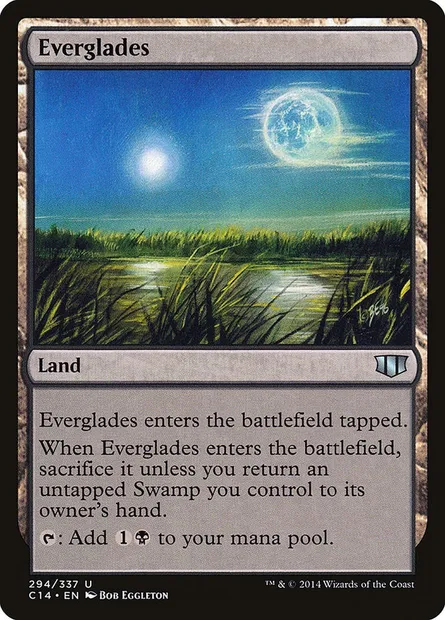 Everglades, Magic card C14 294 — Commander 2014 set
