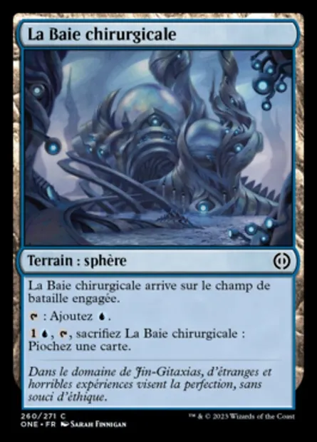 La Baie chirurgicale, carte Magic ONE 260 — extension Tous Phyrexians
