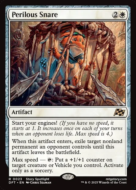 Perilous Snare, Magic card DFT 23 — Aetherdrift set