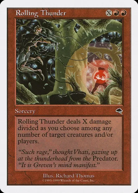 Rolling Thunder, Magic card BRB 60 — Battle Royale Box Set set