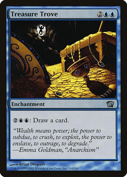 Treasure Trove, Magic card 8ED 110★ — Eighth Edition set