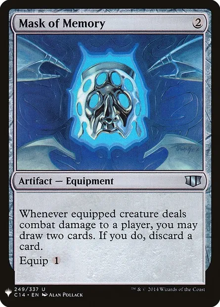 Mask of Memory, Magic card PLST C14-249 — The List set