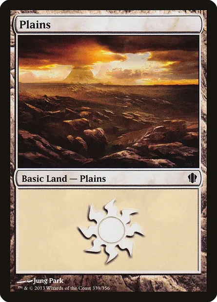 Plains, Magic card C13 339 — Commander 2013 set