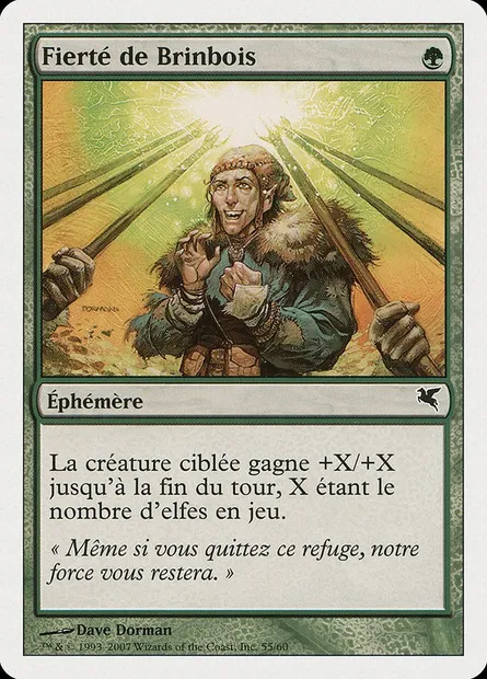 Wirewood Pride, Magic card PSAL B55 — Salvat 2005 set