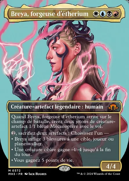 Breya, forgeuse d'étherium, carte Magic MH3 372 — extension Modern Horizons 3