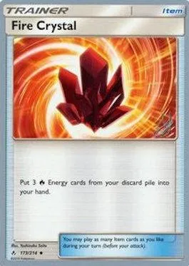 Cristal Feu, carte Pokémon WCD19 173 — extension World Championship Decks 2019
