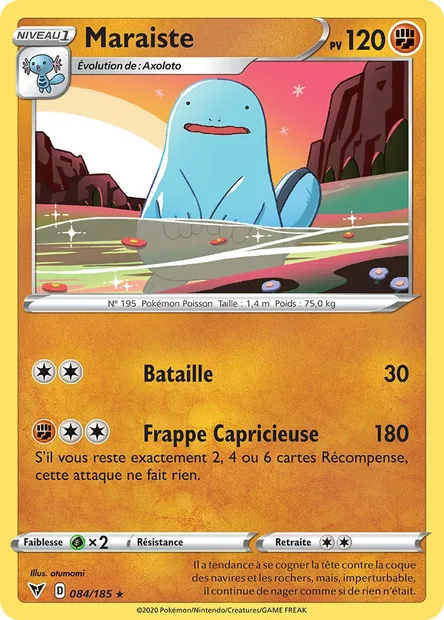 Maraiste, carte Pokémon VIV 84 — extension Voltage Éclatant
