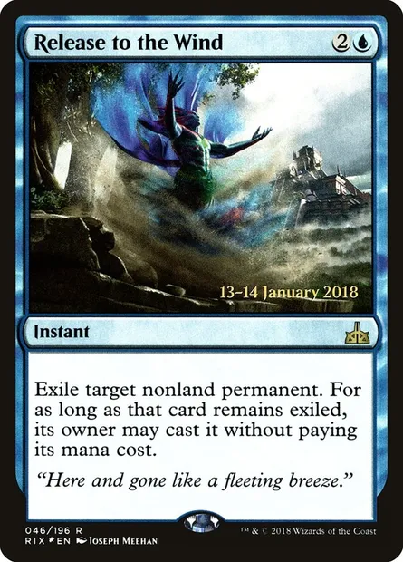 Release to the Wind, Magic card PRIX 46s — Rivals of Ixalan Promos set