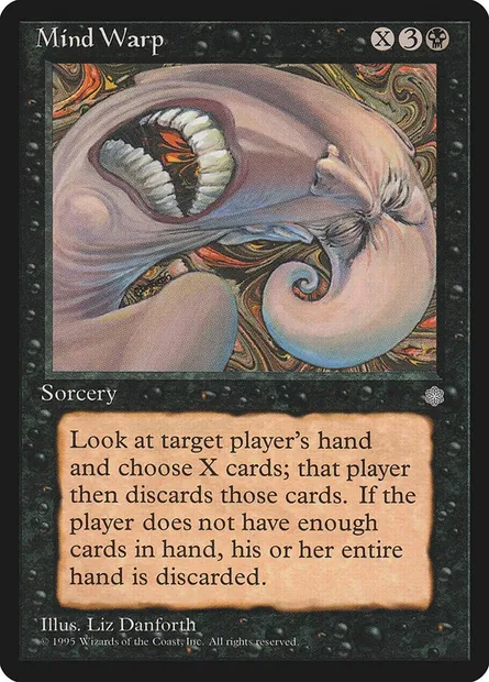 Mind Warp, Magic card ICE 148 — Ice Age set