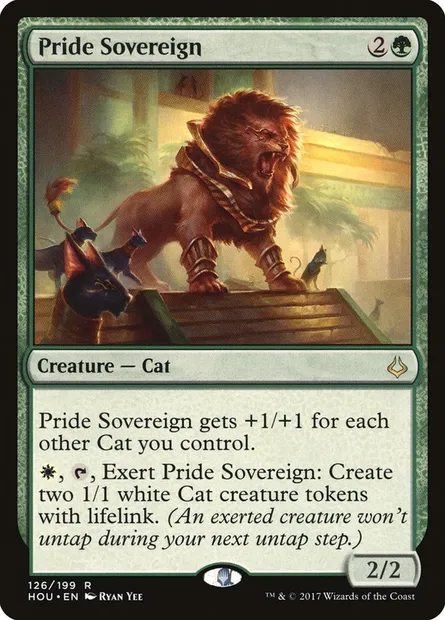 Pride Sovereign, Magic card HOU 126 — Hour of Devastation set