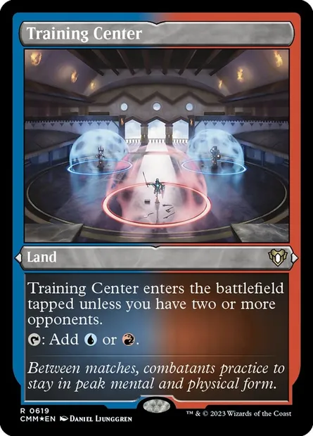 Training Center, Magic card CMM 619 — Commander Masters set