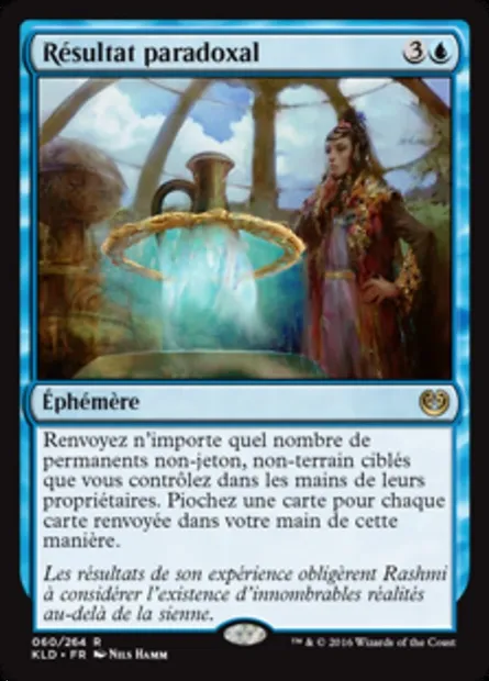 Résultat paradoxal, carte Magic KLD 60 — extension Kaladesh