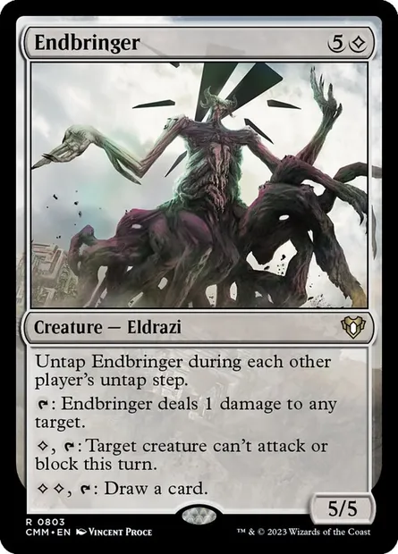 Endbringer, Magic card CMM 803 — Commander Masters set