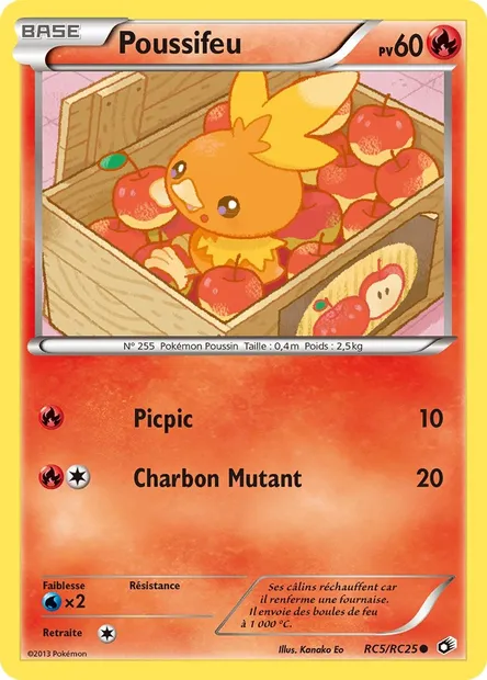 Poussifeu, carte Pokémon LTR RC5 — extension Legendary Treasures
