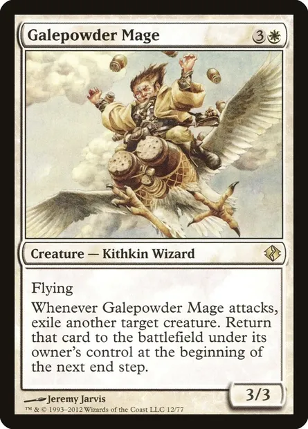 Galepowder Mage, Magic card DDI 12 — Duel Decks: Venser vs. Koth set