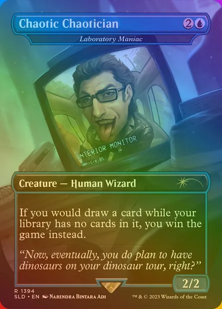 Laboratory Maniac, Magic card SLD 1394★ — Secret Lair Drop set