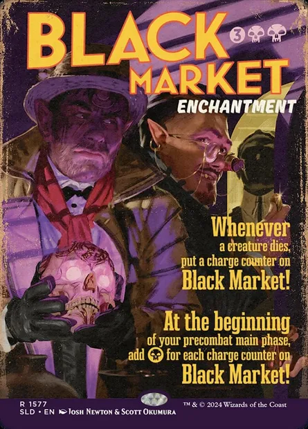 Black Market, Magic card SLD 1577 — Secret Lair Drop set