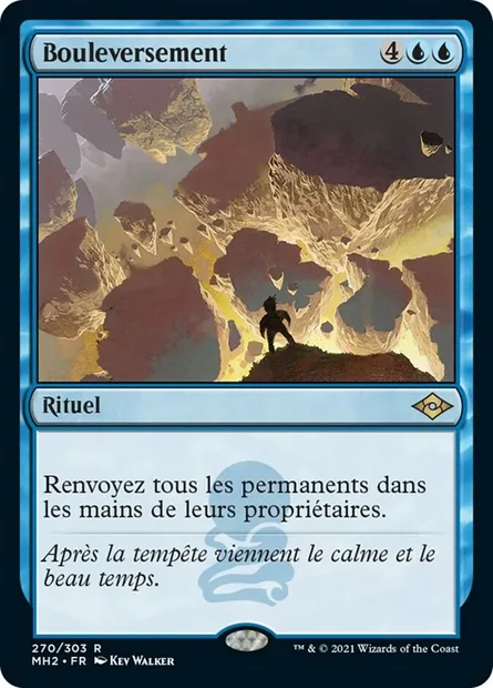 Bouleversement, carte Magic MH2 270 — extension Horizons du Modern 2
