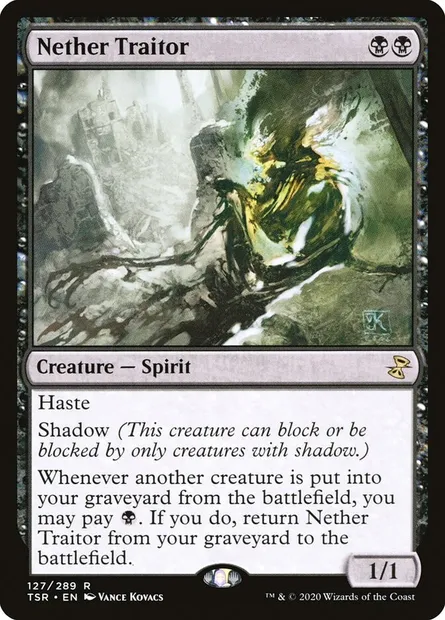 Nether Traitor, Magic card TSR 127 — Time Spiral Remastered set