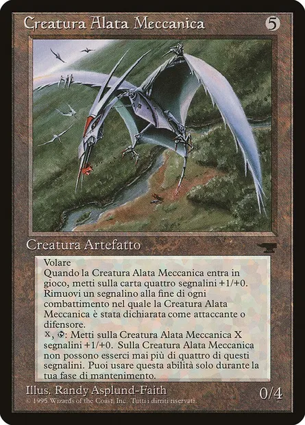 Clockwork Avian, Magic card RIN 110 — Rinascimento set