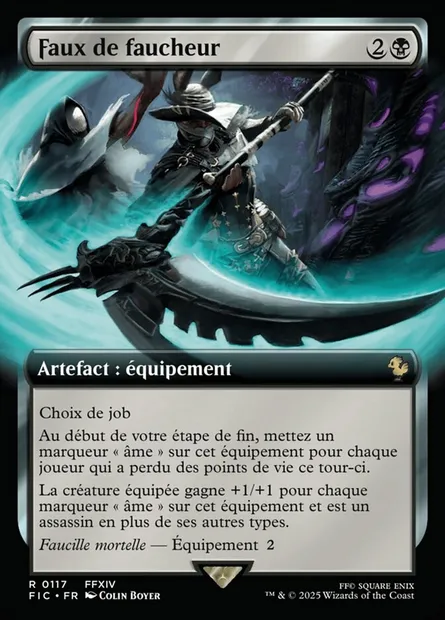 Faux de faucheur, carte Magic FIC 117 — extension Final Fantasy Commander