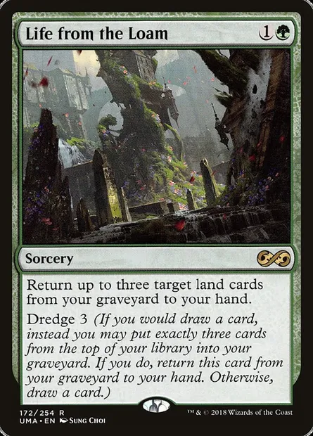 Life from the Loam, Magic card UMA 172 — Ultimate Masters set