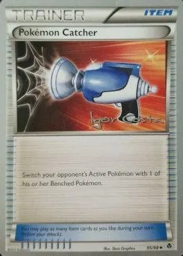Pokemon Catcher, Pokémon card WCD12 095-5 — World Championship Decks 2012 set