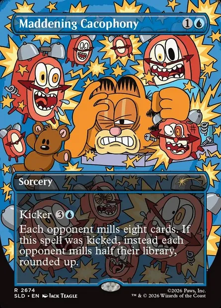 Maddening Cacophony, Magic card SLD 2674 — Secret Lair Drop set