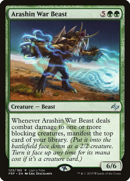 Arashin War Beast, Magic card UGIN 123 — Ugin's Fate set