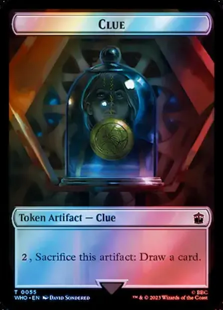 Clue, Magic card TWHO 55 — Doctor Who Tokens set