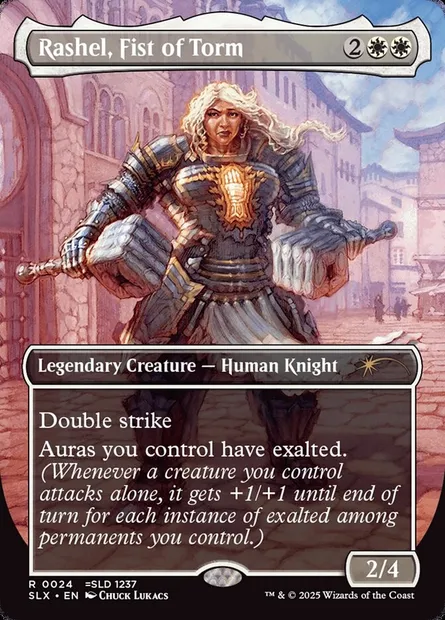 Rashel, Fist of Torm, carte Magic SLX 24 — extension Universes Within