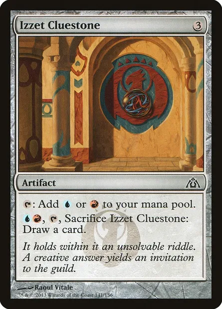 Izzet Cluestone, Magic card DGM 141 — Dragon's Maze set