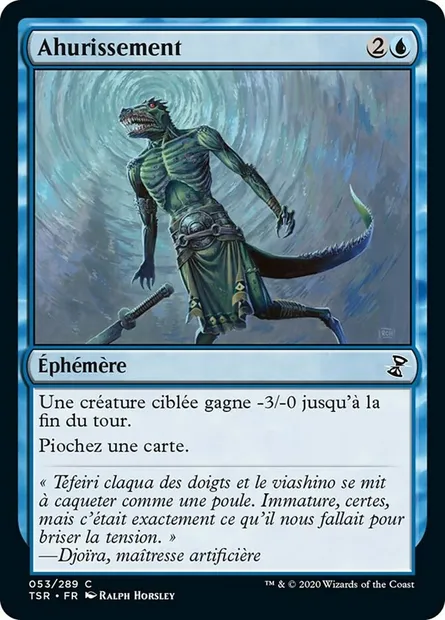 Ahurissement, carte Magic TSR 53 — extension Spirale Temporelle Remastered