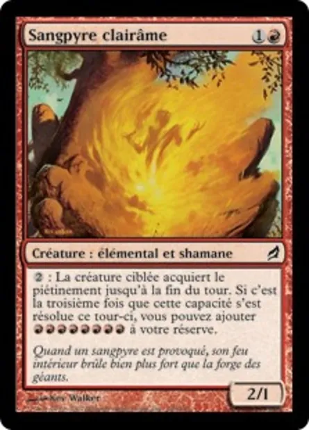 Sangpyre clairâme, carte Magic LRW 190 — extension Lorwyn